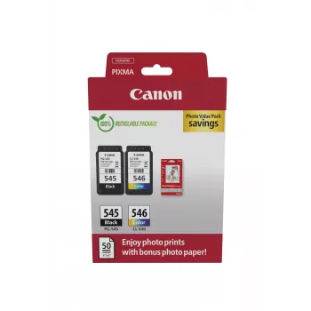 Canon 8287B008 ink cartridge 2 pc(s) Original Black, Cyan, Magenta, Yellow
