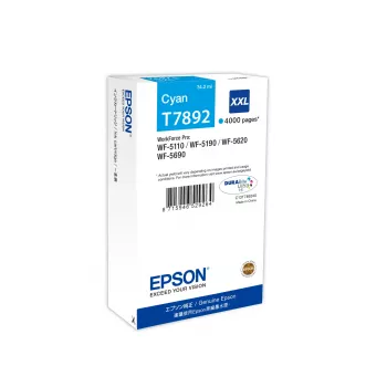 Cartridge Epson Ink C13T789240 T7892XXL XXL Cyan