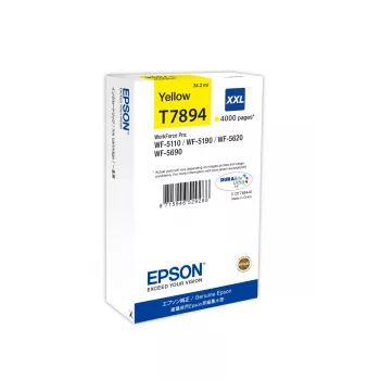 Cartridge Epson Ink C13T789440 T7894XXL XXL Yellow