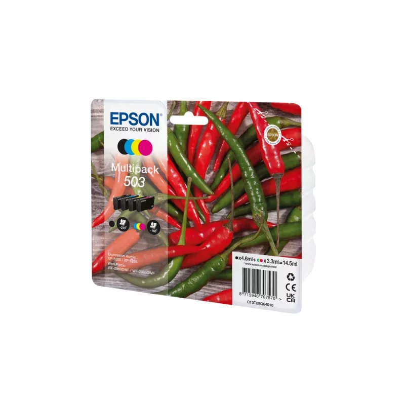 Epson 503 ink cartridge 4 pc(s) Original Standard Yield Black, Cyan, Magenta, Yellow