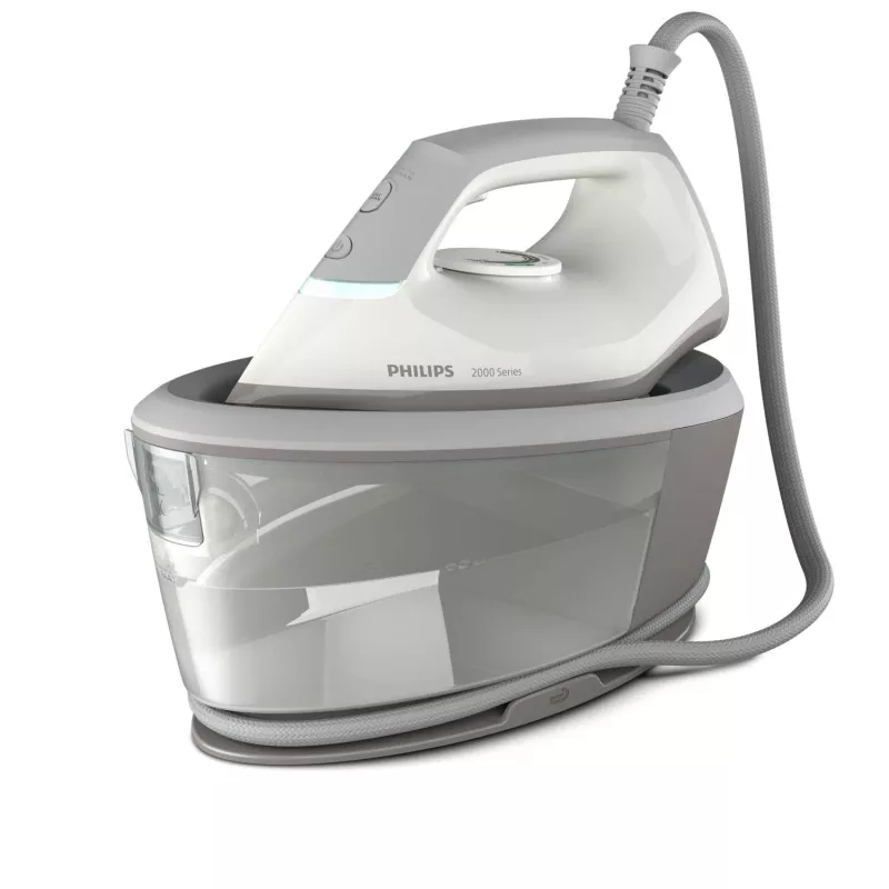 Philips 2000 series PSG2000/80 steam ironing station 2400 W 1.4 L Ceramic soleplate Grey, White