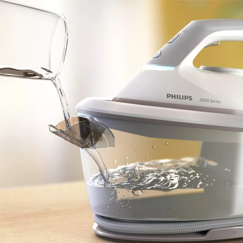 Philips 2000 series PSG2000/80 steam ironing station 2400 W 1.4 L Ceramic soleplate Grey, White