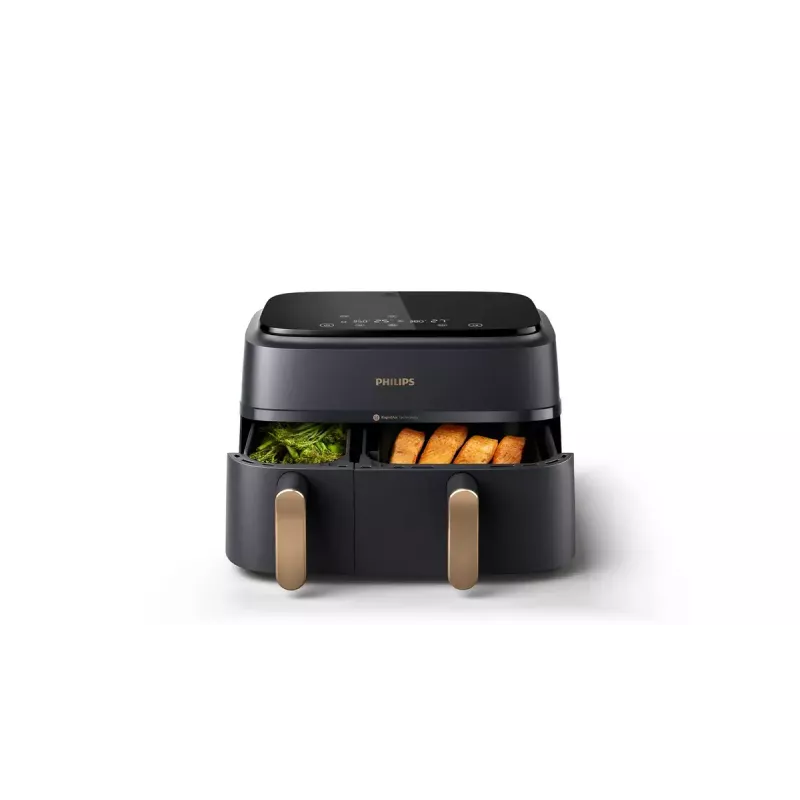 Hot air fryer Philips 3000 Series Dual Basket Airfryer NA352/00 — 9 L, 2750 W, Dual-basket, 8 programs, 40–200°C