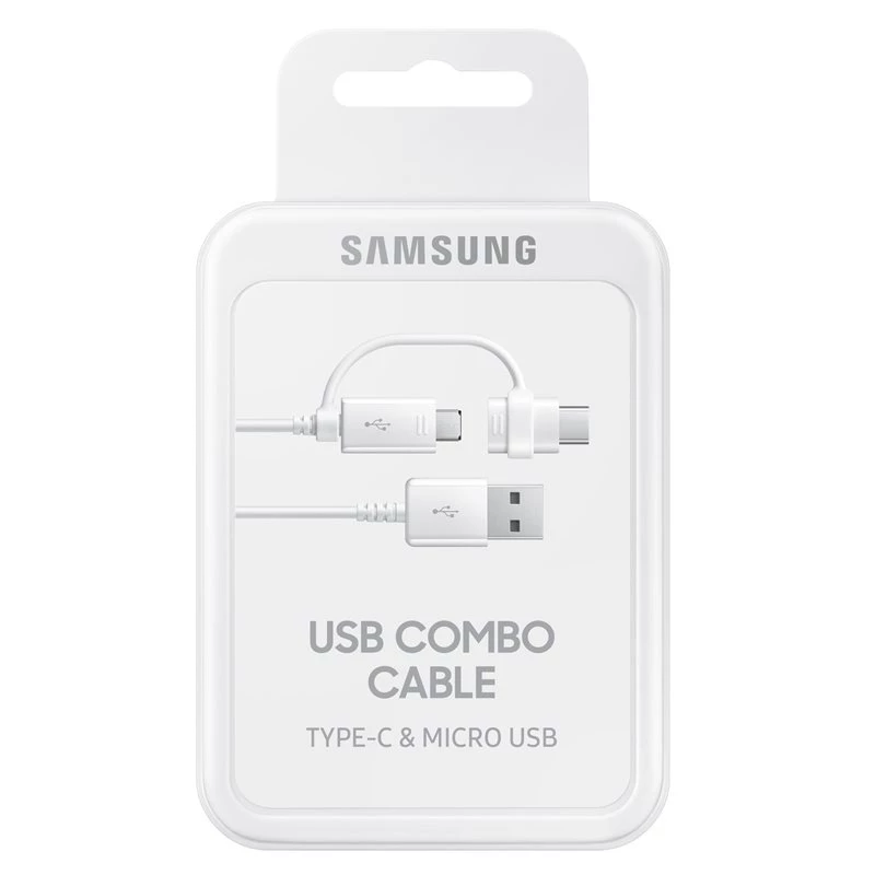 Samsung EP-DG930 USB cable USB 2.0 1.5 m USB A USB C/Micro-USB B White