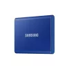 External SSD Samsung T7 Portable 1 TB, USB-C 3.2 Gen 2, NVMe, AES-256 Hardware Encryption, Blue