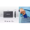 External SSD Samsung T7 Portable 1 TB, USB-C 3.2 Gen 2, NVMe, AES-256 Hardware Encryption, Blue