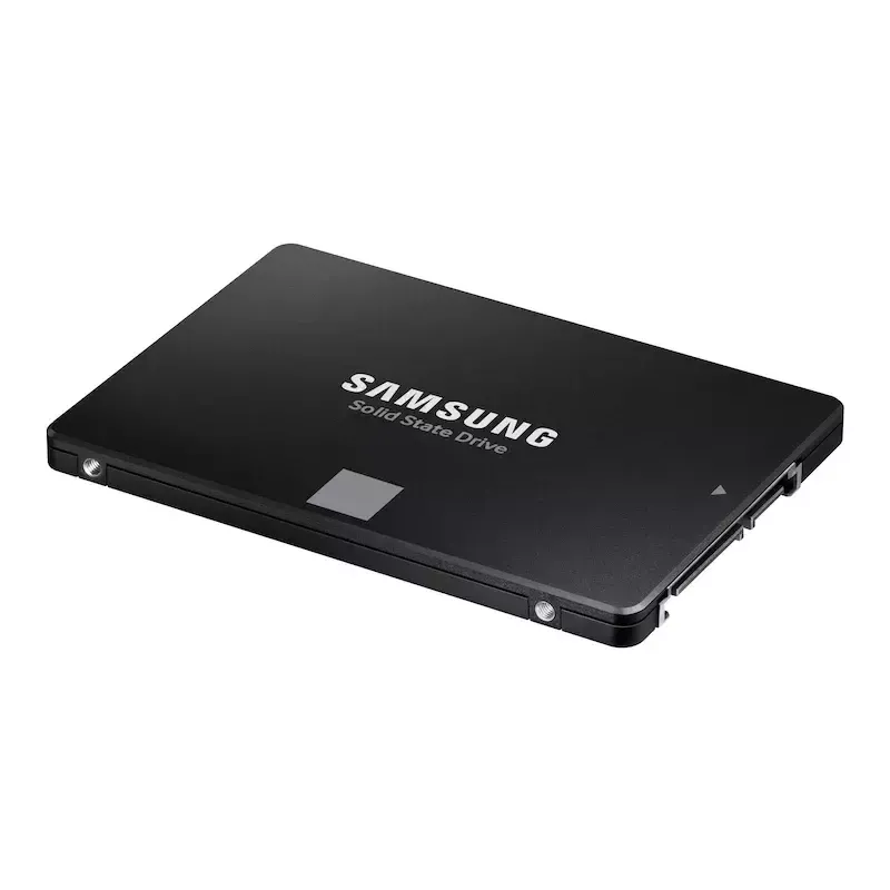 SSD 2.5 inch Samsung 870 EVO 1000 GB — SATA III, Read 560 MB/s, Write 530 MB/s, Black