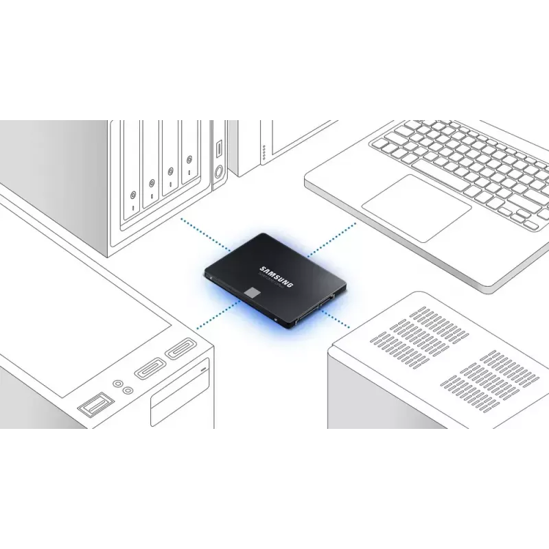 Samsung 870 EVO 500 GB 2.5 inch Serial ATA III V-NAND MLC