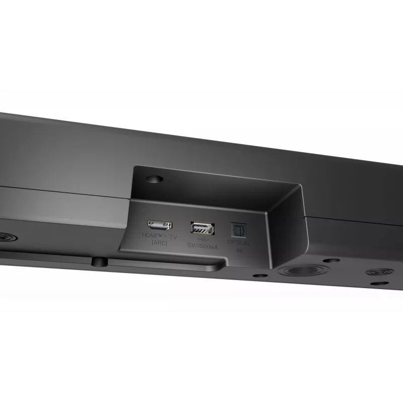 Soundbar LG S60T 3.1ch, 340W RMS, wireless subwoofer, Bluetooth 5.3, HDMI ARC, optical in, USB, black