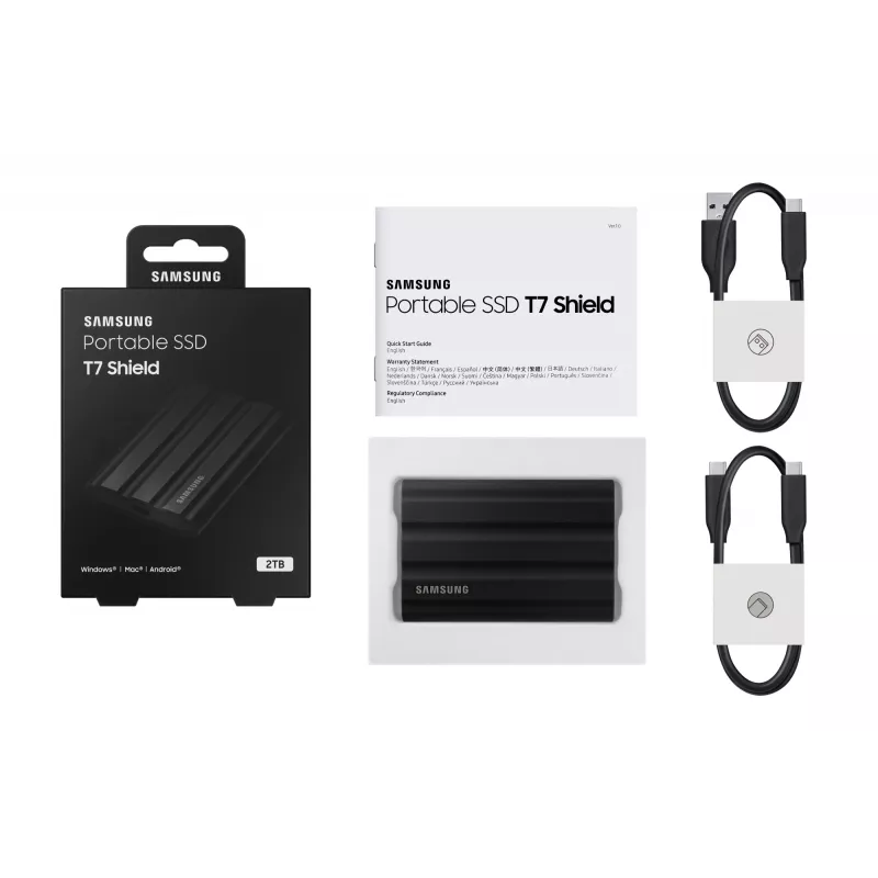 Samsung MU-PE2T0S 2 TB USB Type-C 3.2 Gen 2 (3.1 Gen 2) Black