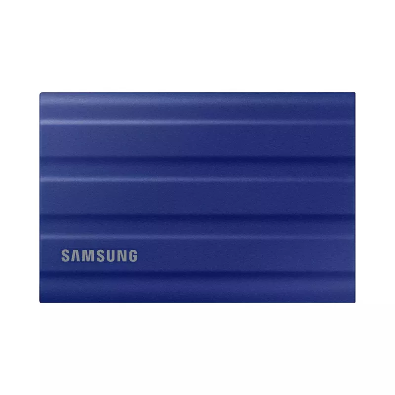 External SSD Samsung MU-PE2T0R 2TB USB Type-C 3.2 Gen 2 NVMe, blue, rubber housing, water resistant