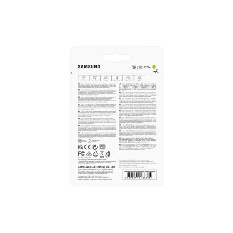 Samsung PRO Plus MB-MD256SA/EU memory card 256 GB MicroSDXC UHS-I Class 3
