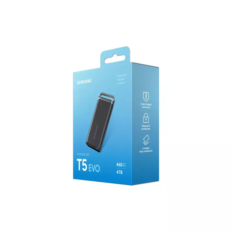 Samsung MU-PH4T0S 4 TB 3.2 Gen 1 (3.1 Gen 1) Black