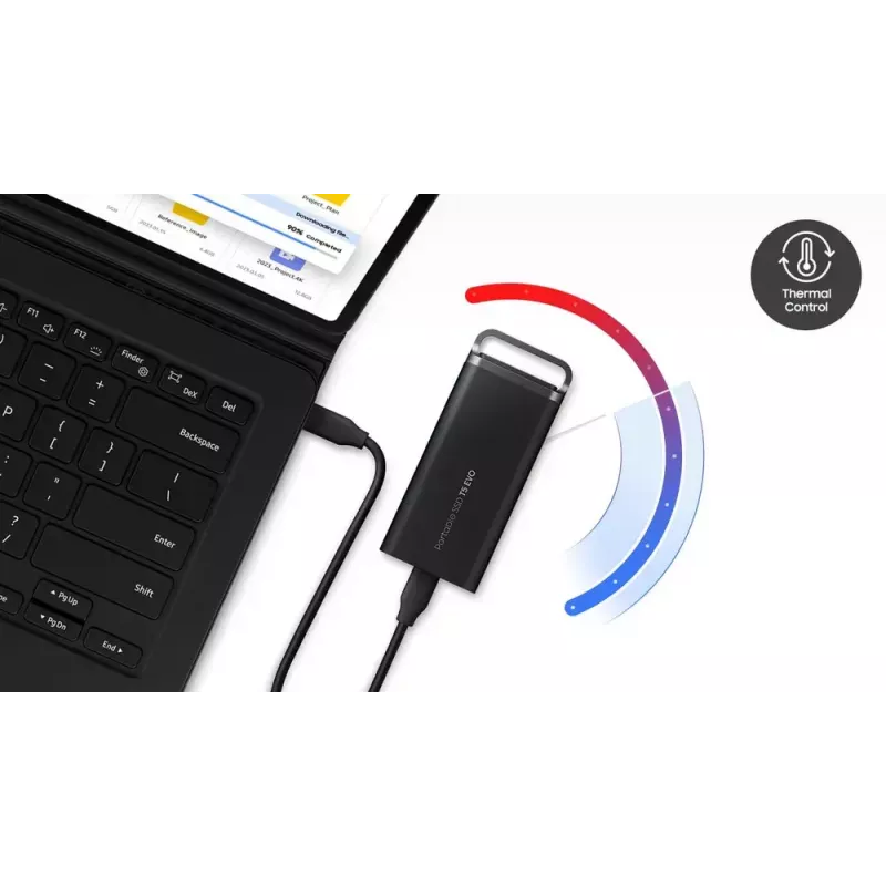 Samsung MU-PH4T0S 4 TB 3.2 Gen 1 (3.1 Gen 1) Black