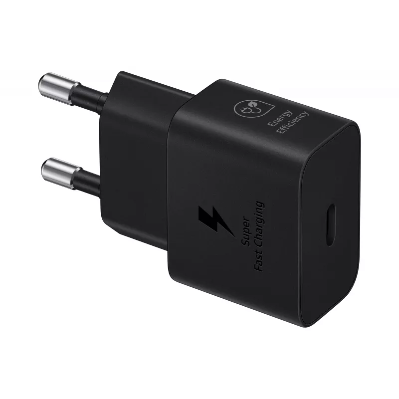 Charger Samsung EP-T2510 25W USB‑C Indoor Fast Charging, Black, 1 m cable