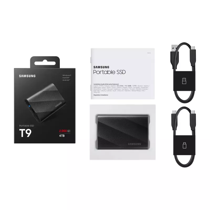 Samsung MU-PG4T0B 4 TB USB Type-C USB 3.2 Gen 2x2 Black