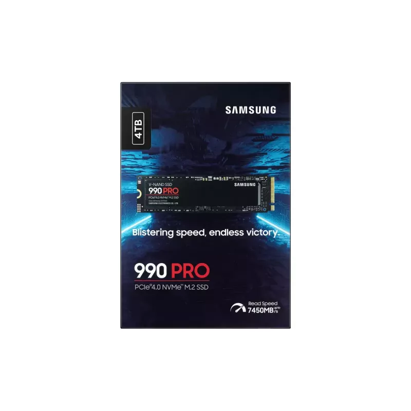 SSD disk Samsung 990 PRO 4 TB M.2 PCI Express 4.0 NVMe V-NAND MLC