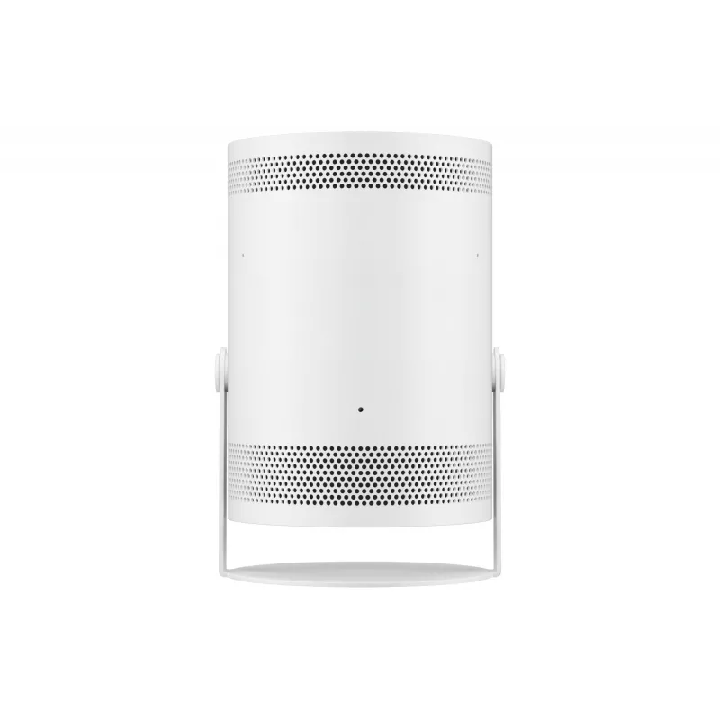Samsung The Freestyle 2nd Gen SP-LFF3CLAXXXH Portable DLP LED Projector, Full HD 1080p, 230 ANSI Lumens, Wi-Fi 5, Bluetooth 5.2, HDR10+, 5W RMS, White