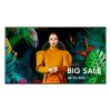 Samsung QB75C Digital signage flat panel 190.5 cm (75 inch) LCD Wi-Fi 350 cd/m² 4K Ultra HD Black Built-in processor Tizen 16/7