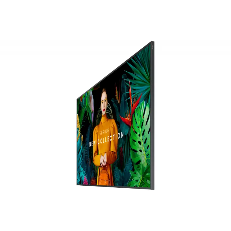 Samsung QB75C Digital signage flat panel 190.5 cm (75 inch) LCD Wi-Fi 350 cd/m² 4K Ultra HD Black Built-in processor Tizen 16/7