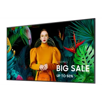 Samsung QH75C Digital signage flat panel 190.5 cm (75 inch) LCD Wi-Fi 700 cd/m² 4K Ultra HD Black Tizen 24/7