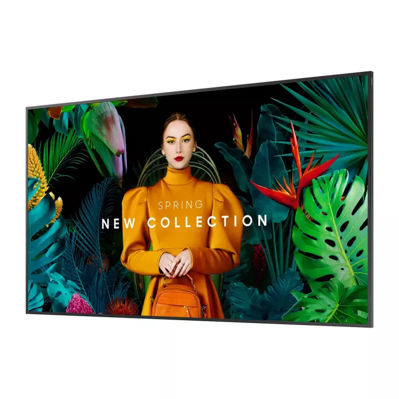 Samsung QB43C Digital signage flat panel 109.2 cm (43 inch) LCD Wi-Fi 350 cd/m² 4K Ultra HD Black Built-in processor Tizen 7.0 16/7