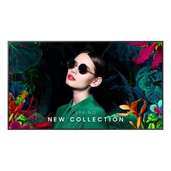 Samsung QM55C Digital signage flat panel 139.7 cm (55 inch) LCD Wi-Fi 500 cd/m² 4K Ultra HD Black Tizen 24/7