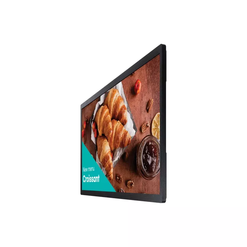 Samsung QB24C Digital signage flat panel 61 cm (24 inch) LED Wi-Fi 250 cd/m² Full HD Black Built-in processor Tizen 16/7