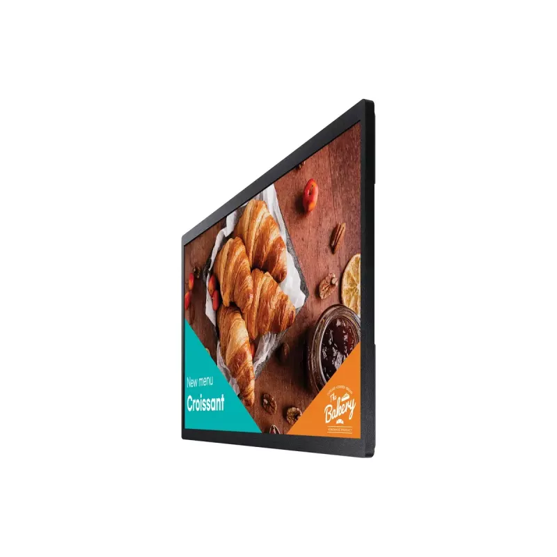 Samsung QB24C Digital signage flat panel 61 cm (24 inch) LED Wi-Fi 250 cd/m² Full HD Black Built-in processor Tizen 16/7
