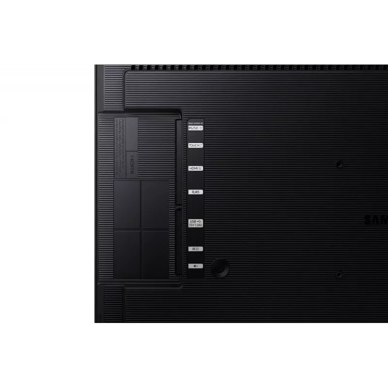 Samsung QB24C-T Digital signage flat panel 61 cm (24 inch) LED Wi-Fi 250 cd/m² Full HD Black Touchscreen Built-in processor Tizen 7.0 16/7