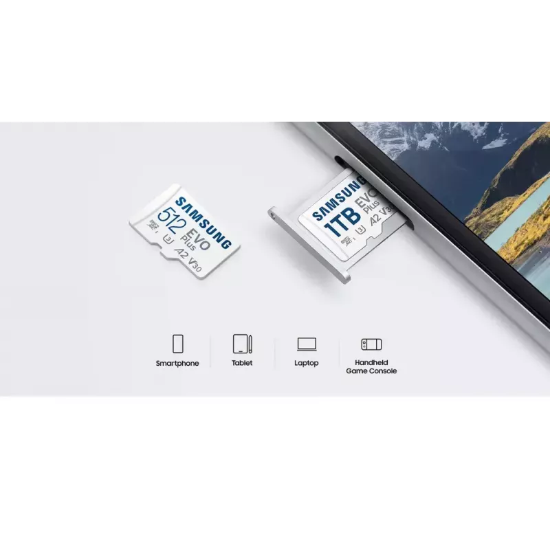 Flash memory Samsung 512GB MicroSDXC UHS-I MB-MC512S