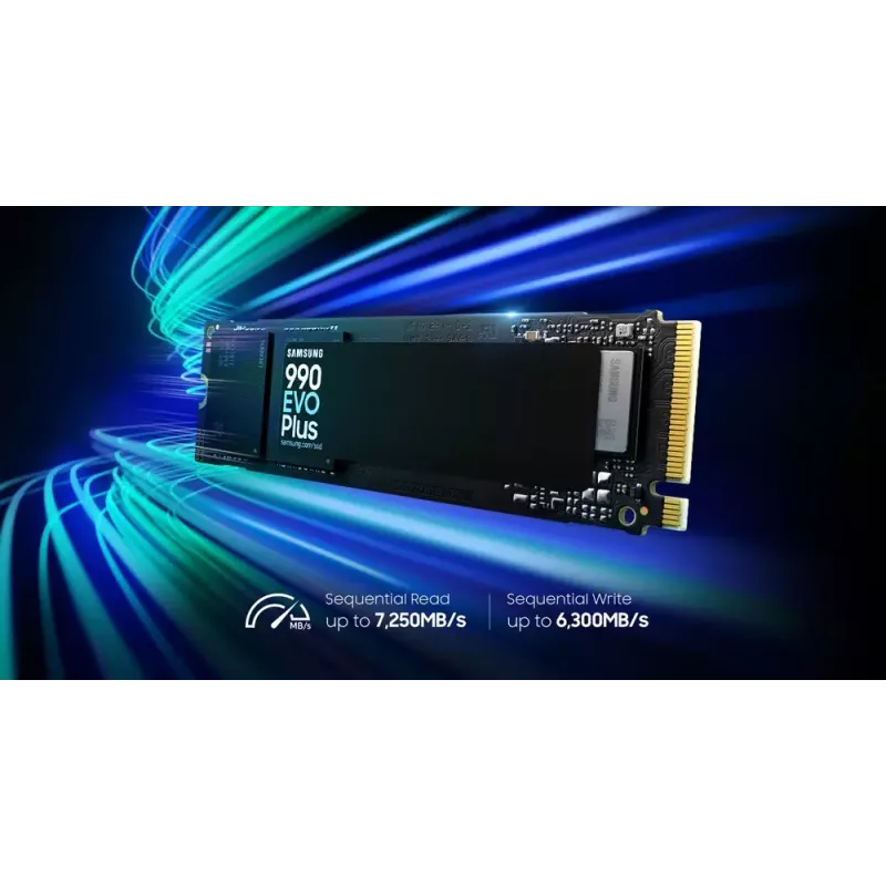 SSD M.2 2280 NVMe Samsung 1 TB (MZ-V9S1T0BW) PCIe 4.0, Read 7150 MB/s, Write 6300 MB/s