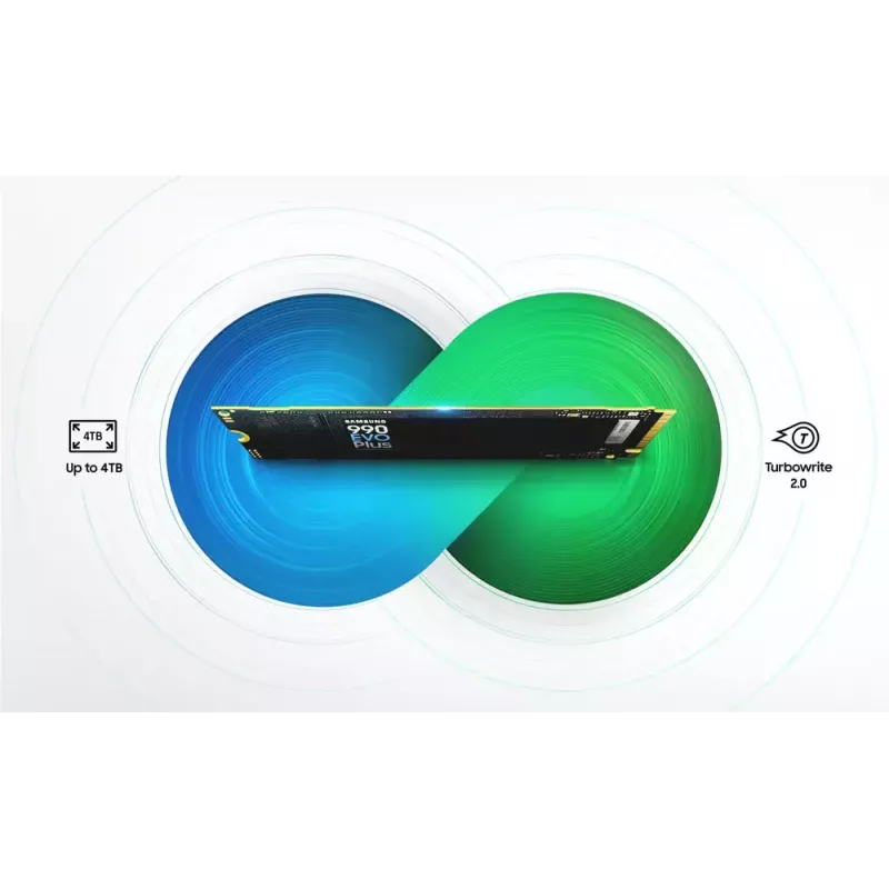 SSD M.2 2280 NVMe Samsung 1 TB (MZ-V9S1T0BW) PCIe 4.0, Read 7150 MB/s, Write 6300 MB/s