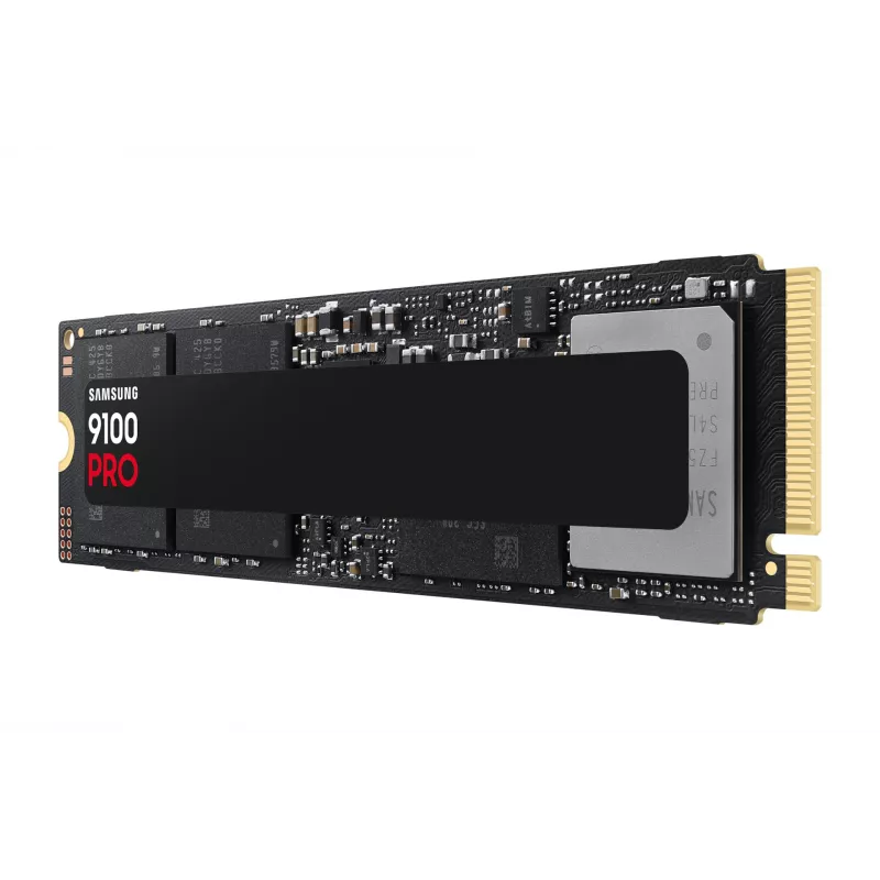 SSD M.2 Samsung 9100 PRO 4 TB PCIe 5.0 NVMe — 2280, Read 14800 MB/s, Write 13400 MB/s, V-NAND TLC