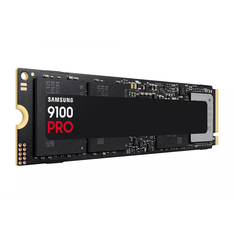 SSD M.2 Samsung 9100 PRO 4 TB PCIe 5.0 NVMe — 2280, Read 14800 MB/s, Write 13400 MB/s, V-NAND TLC
