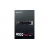 SSD M.2 Samsung 9100 PRO 4 TB PCIe 5.0 NVMe — 2280, Read 14800 MB/s, Write 13400 MB/s, V-NAND TLC