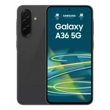 Smartphone Samsung Galaxy A36 6.7 inch 256GB Black, 8GB RAM, 5G, IP67, Super AMOLED 120Hz