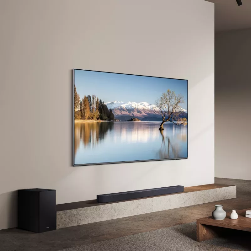 Soundbar Samsung HW-Q600F 3.1.2 channels with wireless subwoofer, Bluetooth, HDR10+ (black)