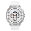 Smartwatch Samsung Galaxy Watch 8 Classic 46 mm — 1.3 inch AMOLED, 438×438, 64 GB, Wi‑Fi, GPS, Silver case, White band