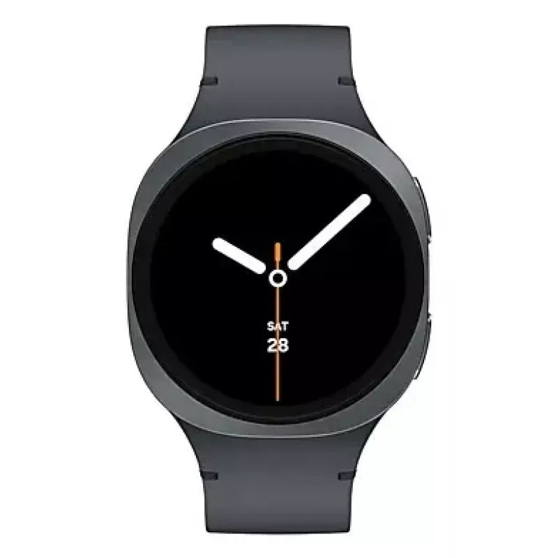 Samsung Galaxy Watch 8 3.3 cm (1.3 inch) AMOLED 40 mm Digital 438 x 438 pixels Touchscreen Graphite Wi-Fi GPS (satellite)