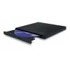 HITACHI-LG DATA STORAGE Slim Portable DVD-writer - Gp57eb40 - USB 2.0 - Black