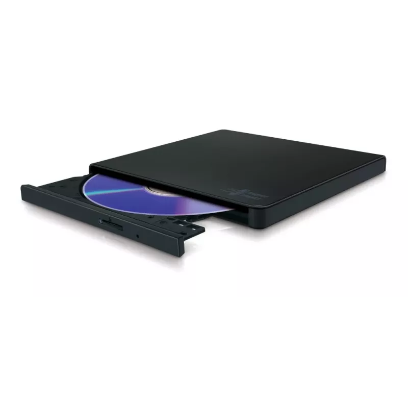 HITACHI-LG DATA STORAGE Slim Portable DVD-writer - Gp57eb40 - USB 2.0 - Black