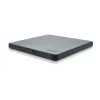 HITACHI-LG DATA STORAGE Slim Portable DVD-writer - Gp57eb40 - USB 2.0 - Silver