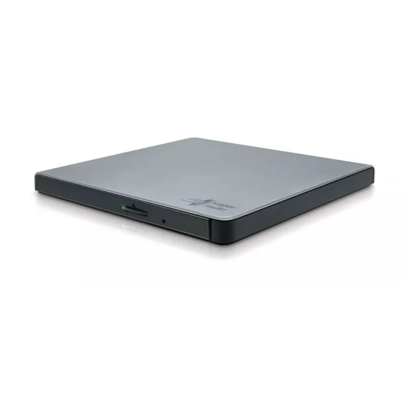 HITACHI-LG DATA STORAGE Slim Portable DVD-writer - Gp57eb40 - USB 2.0 - Silver