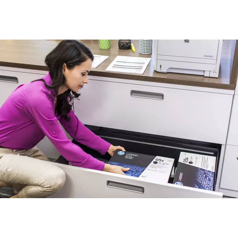 HP 05A Black Original LaserJet Toner Cartridge, 2300 pages, Black, 1 pc(s)