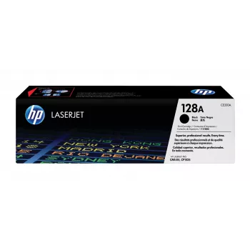 HP 128A Black Original LaserJet Toner Cartridge, 2000 pages, Black, 1 pc(s)
