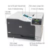 HP Color LaserJet Professional CP5225dn Printer, Laser, Colour, 600 x 600 DPI, A3, 20 ppm, Duplex printing