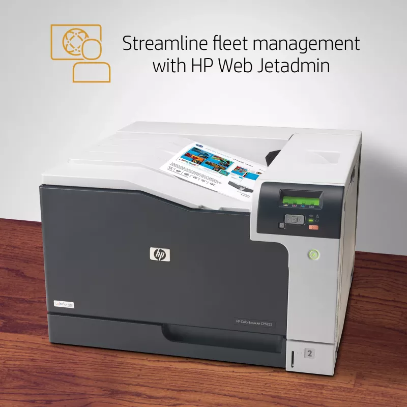 HP Color LaserJet Professional CP5225dn Printer, Laser, Colour, 600 x 600 DPI, A3, 20 ppm, Duplex printing
