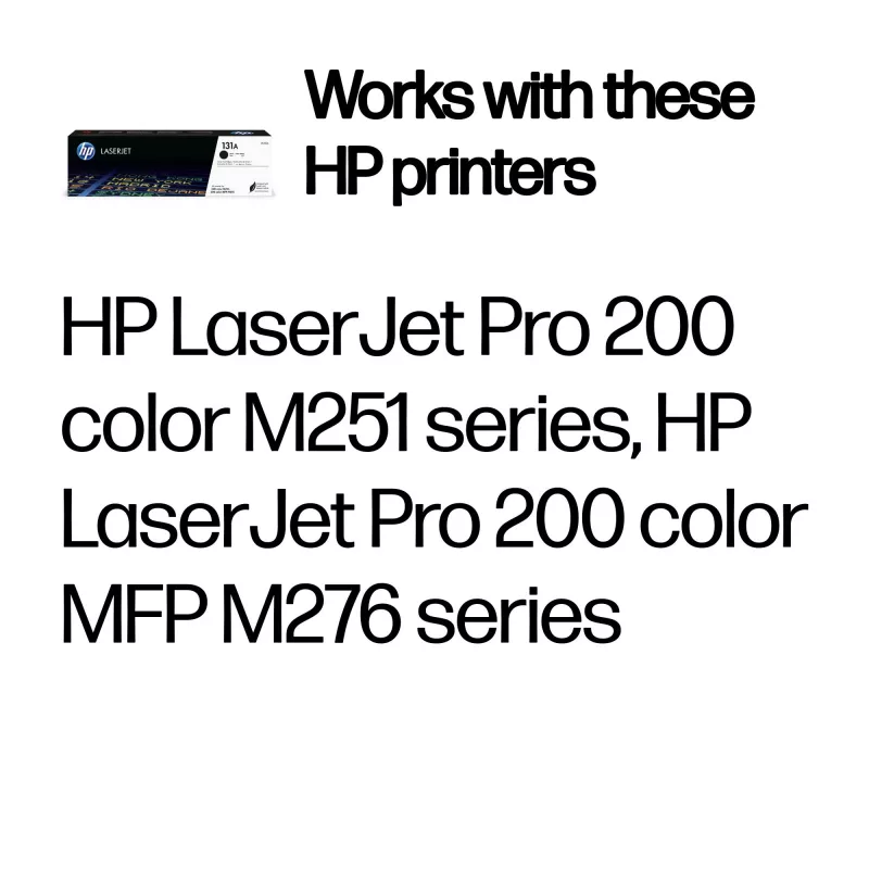 Toner HP Cartridge No.131A Black CF210A 1500 pages