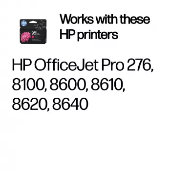 HP 951XL High Yield Magenta Original Ink Cartridge, Magenta, 1 pc(s), 1500 pages